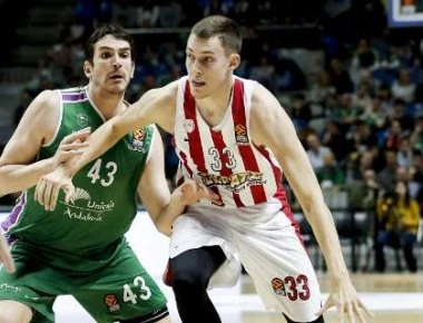 Euroleague: Ήττα του Ολυμπιακού στην Μάλαγα